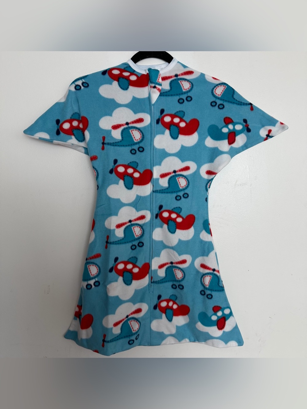 Sleeping Baby Zipadee Zip Fleece Swaddle Transition Size M 6-12M